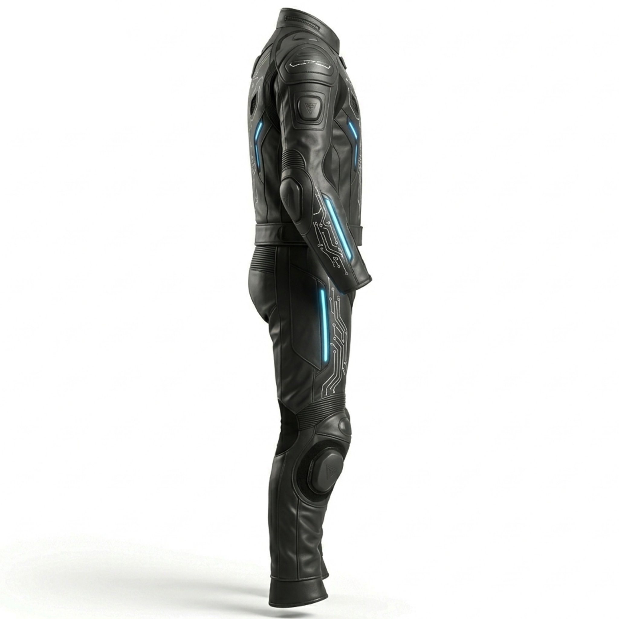 The Neon Syndicate Two-Piece Motorcycle Suit - Image 2