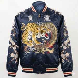 The 'Ryu & Tora' Premium Sukajan Jacket