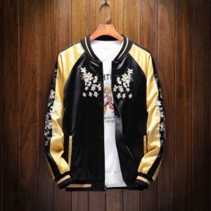 The 'Hanami' Floral Sukajan Jacket