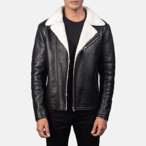 The 'Espresso' Quilted Cafe Racer Leather Jacket