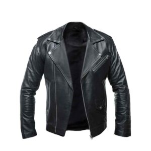 The 'Viper' Asymmetrical Everyday Leather Jacket