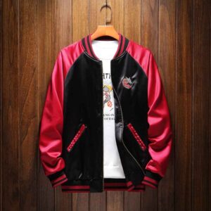 The 'Inferno Kitsune' Premium Sukajan Jacket