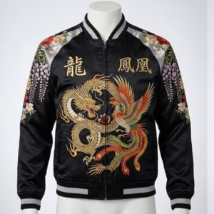 The 'Celestial Myth' Dragon & Phoenix Sukajan Jacket