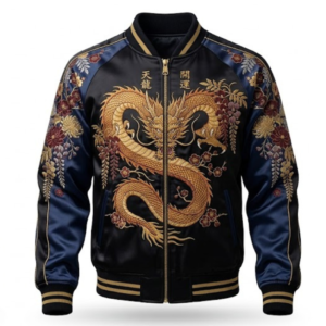 The 'Imperial Ryu' Golden Dragon Sukajan Jacket