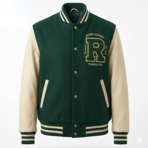 The 'Rhodes 1923' Heritage Varsity Jacket